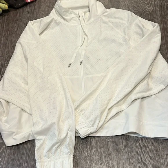 Lululemon White Lightweight Jacket - Picture 3 of 7